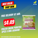 Frozen Onion Paratha 5pcs x 80g (Kawan)