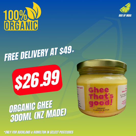 Organic Ghee 300ml (NZ Made)