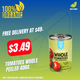 Tomatoes Whole Peeled 400g