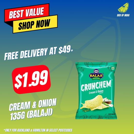 Cream & Onion 135g (Balaji)