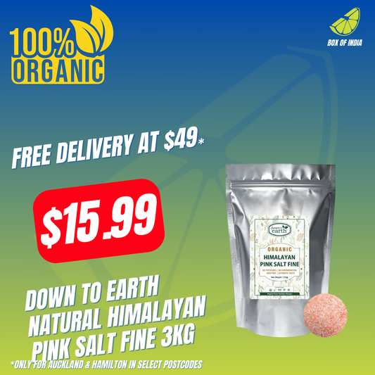 Down To Earth Natural Himalayan Pink Salt Fine 3kg