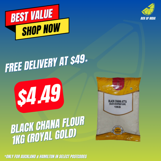 Black Chana Flour 1Kg (Royal Gold)