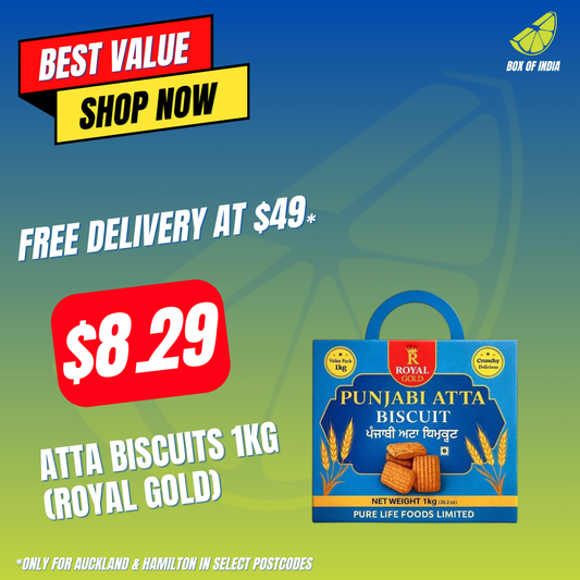 Atta Biscuits 1Kg (Royal Gold)