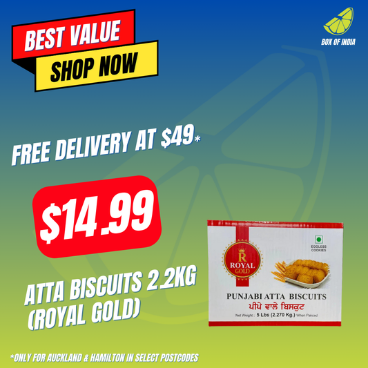 Atta Biscuits 2.2Kg (Royal Gold)