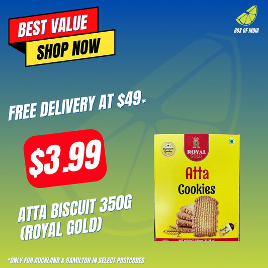 Atta Biscuit 350g (Royal Gold)