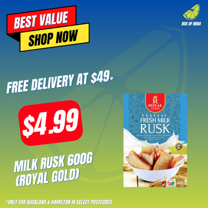 Milk Rusk 600g (Royal Gold)