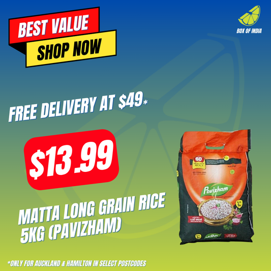 Matta Long Grain Rice 5Kg (Pavizham)