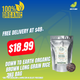 Organic Brown Long Grain Rice 3kg bag (Down To Earth)