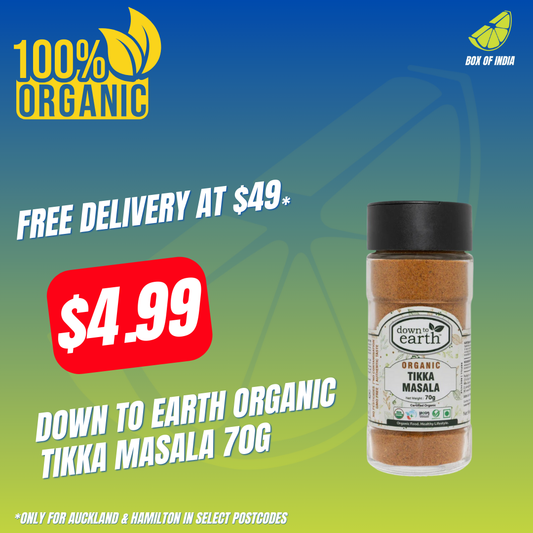 Down To Earth Organic Tikka Masala 70g