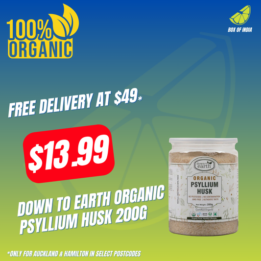 Down To Earth Organic Psyllium Husk 200g