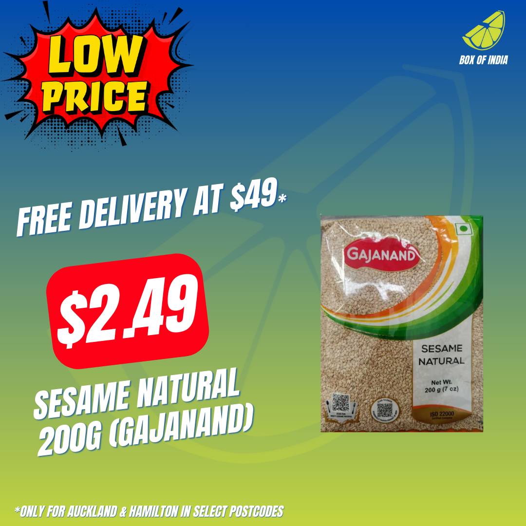 Sesame Natural 200g (Gajanand)