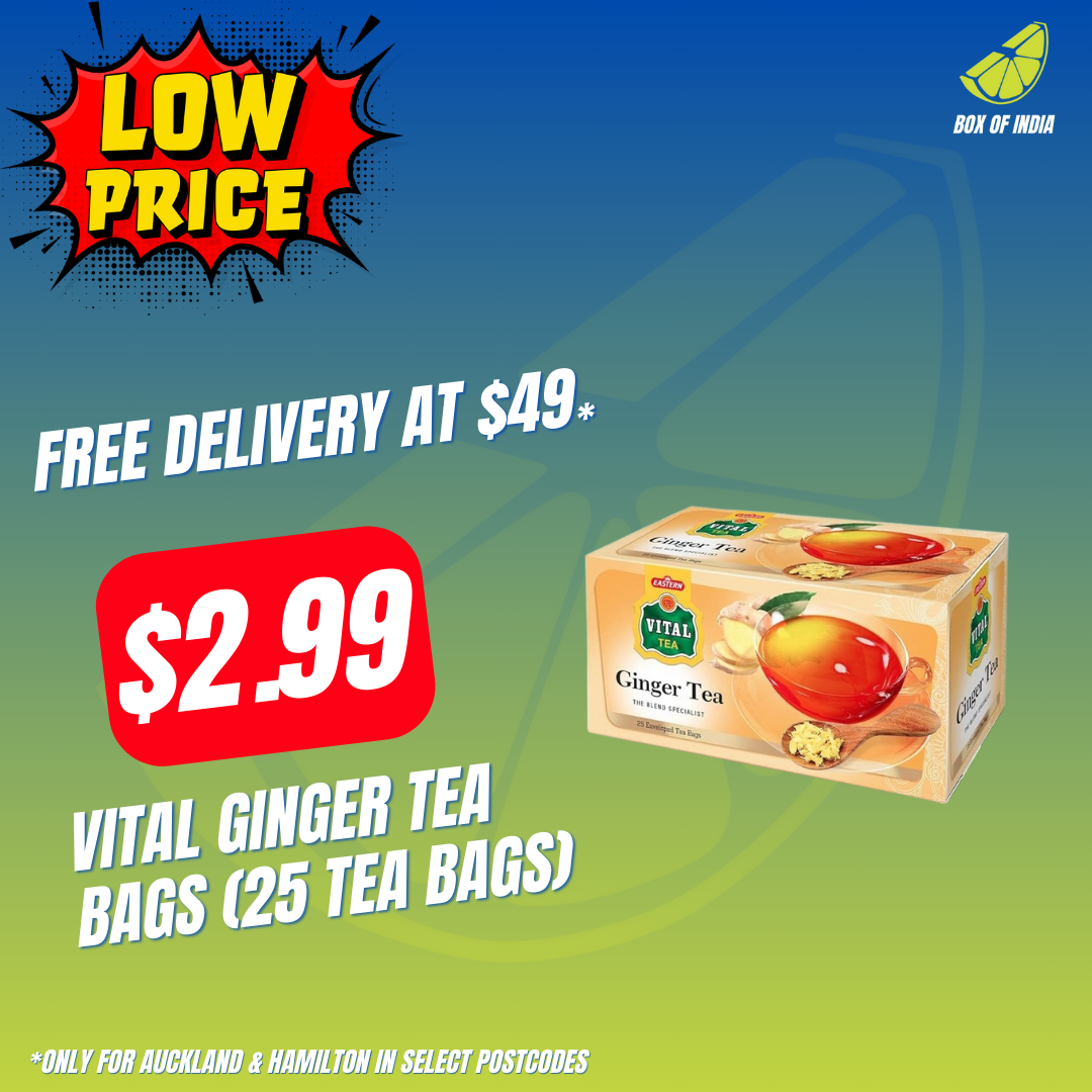 Vital Ginger Tea Bags (25 Tea Bags)