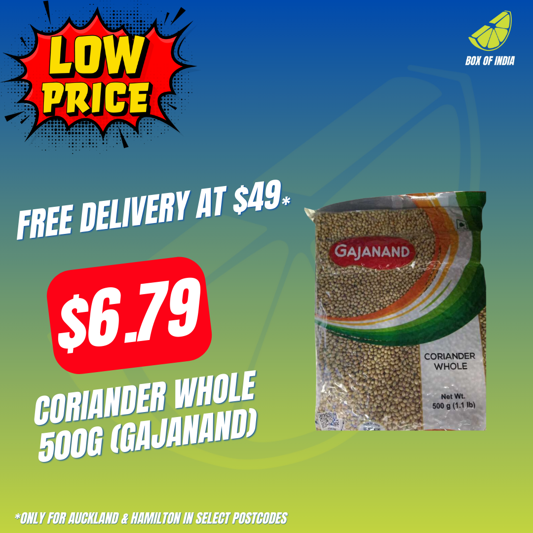Coriander Whole 500g (Gajanand)