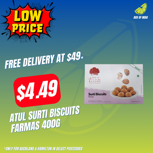 Atul Surti Biscuits Farmas 400g