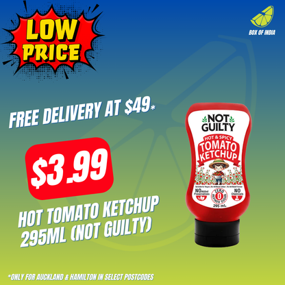Hot Tomato Ketchup 295ml (Not Guilty)