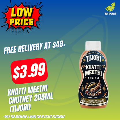 Khatti Meethi Chutney 205ml (Tijori)