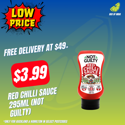 Red Chilli Sauce 295ml (Not Guilty)