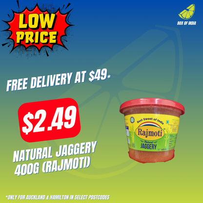 Natural Jaggery 400g (Rajmoti)