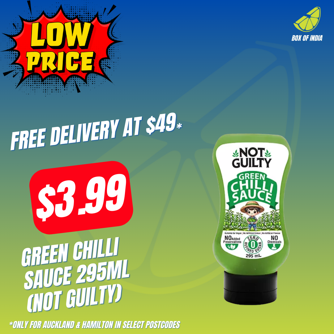 Green Chilli Sauce 295ml (Not Guilty)