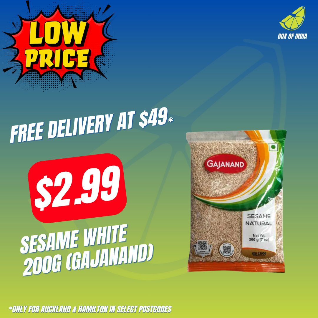 Sesame White 200g (Gajanand)
