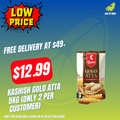 Kashish Gold Atta 5kg (Only 2 per customer)