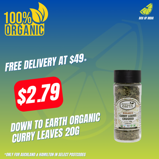 Down To Earth Organic Curry Leaves 20g