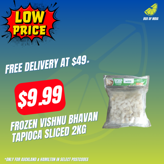 Frozen Vishnu Bhavan Tapioca Sliced 2Kg