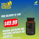 Organic Shatavari and Bioperine Capsules (60 Capsules)