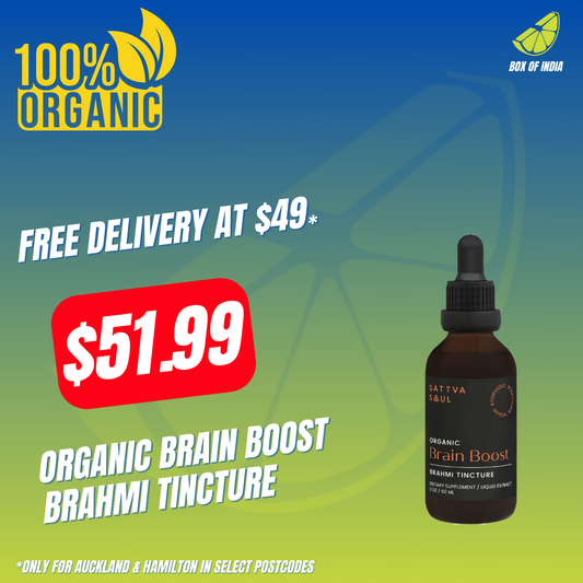 Organic Brain Boost Brahmi Tincture