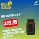 Organic Brahmi and Bioperine Capsules (60 Capsules)