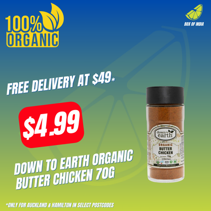 Organic Butter Chicken 70g (Down To Earth)