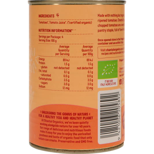 Tomatoes Chopped 400g