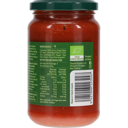 Basil Pasta Sauce 350g