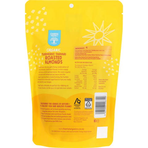 Turmeric Tamari Roasted Almonds 175g