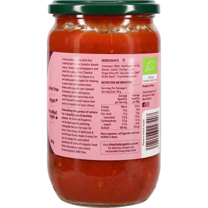 Arrabbiatta Pasta Sauce 660g
