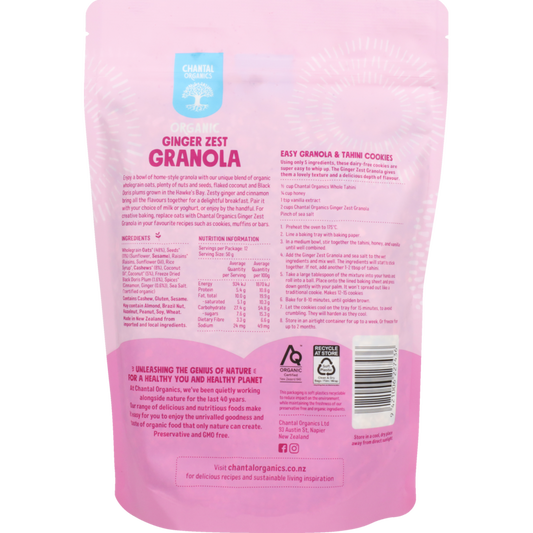 Ginger Zest Granola 600g