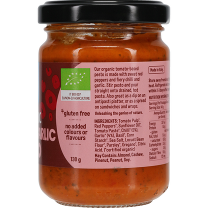 Chilli & Garlic Pesto 130g