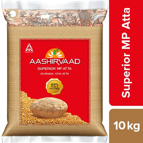 Aashirvaad Atta 10kg (Only 1 per customer)