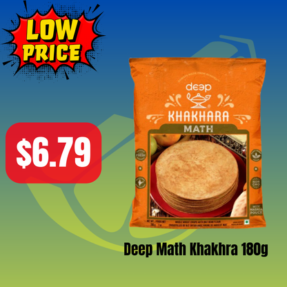 Deep Math Khakhra 180g