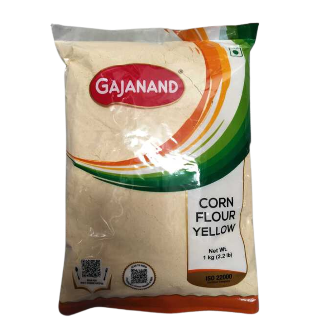 Corn Flour Yellow Fine 1Kg (Gajanand)
