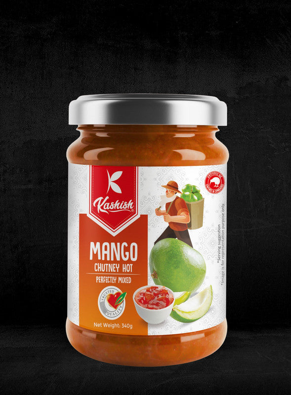 Kashish Mango Chutney Hot 340G