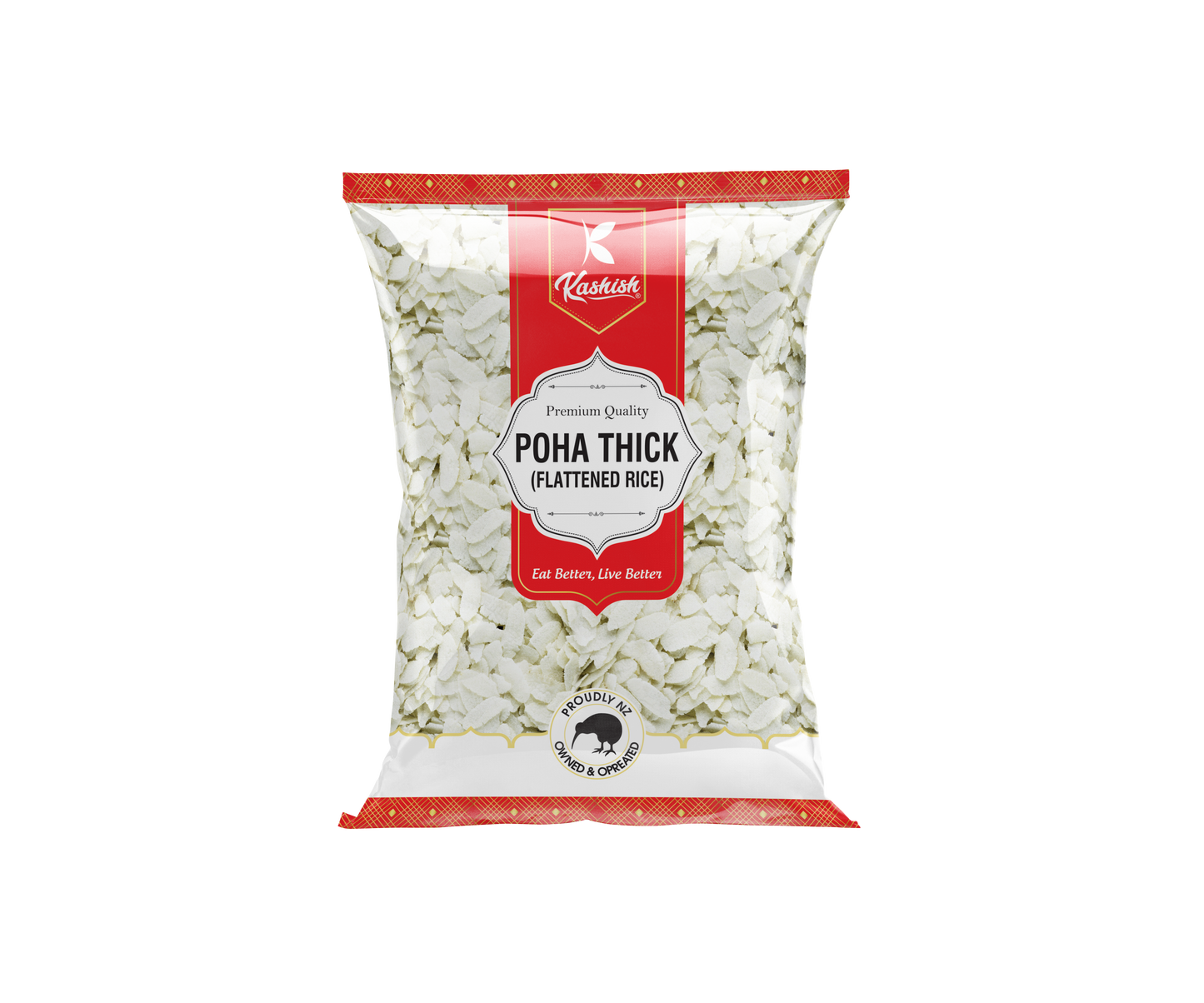 Poha Thick 1kg (Flattened Rice) (Kashish)