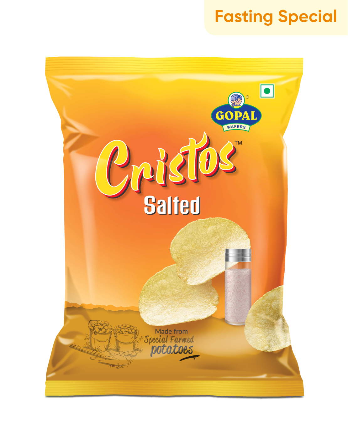 Gopal Snacks Cristos Salted 135Gm