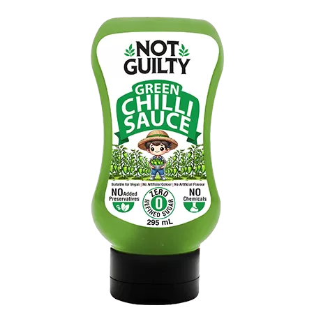 Green Chilli Sauce 295ml (Not Guilty)