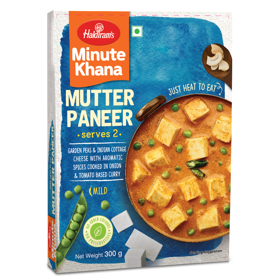 Haldirams Ready Meal Lajawab Mutter Paneer 300Gm