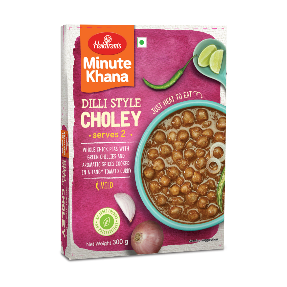 Haldirams Ready Meal Dilli Style Chole 300Gm