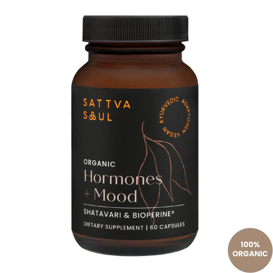 Organic Shatavari and Bioperine Capsules (60 Capsules)