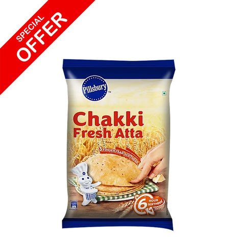 Pillsbury Chakki Atta 10kg(Export Pack) (Only 1 allowed per order)