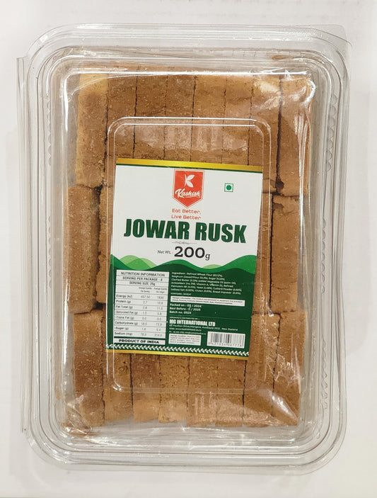 Kashish Jowar Rusk 200g