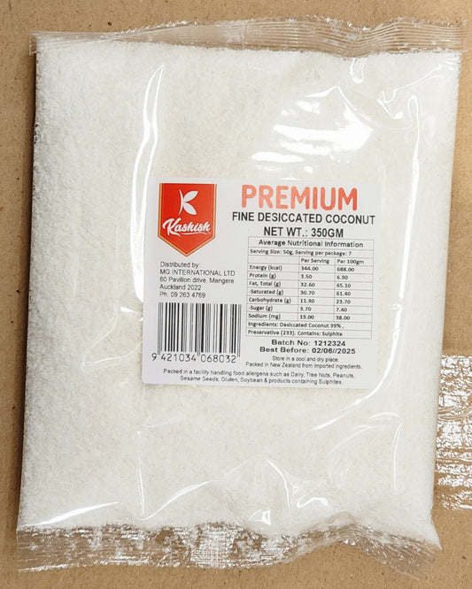 Kashish Fine Coconut Desiccated 350g